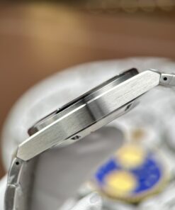 Đồng hồ IWC Ingenieur Replica 11 mặt xanh lam dây kim loại xưởng GH 40mm (2)