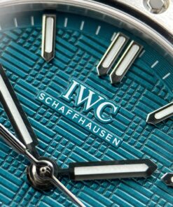 Đồng hồ IWC Ingenieur Replica 11 mặt xanh lam dây kim loại xưởng GH 40mm (2)