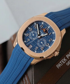 Đồng hồ Patek Philippe Aquanaut 5261R Replica 11 vỏ mặt xanh dương máy cơ Thụy Sỹ 40mm (10)
