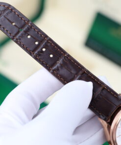 Đồng hồ Rolex Cellini 50525 Replica 11 mặt trắng máy cơ Thuỵ Sỹ 39mm (1)