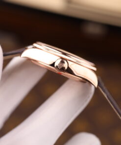 Đồng hồ Rolex Cellini Moonphase Replica 11 bọc vàng thật 18K nhà máy KZ 39mm (1)