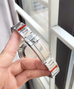 Đồng hồ Rolex Yacht Master nam dây kim loại máy cơ nhật giá rẻ fake 11 40mm