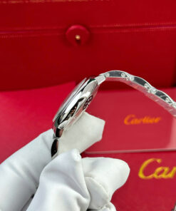 Đồng hồ nữ Cartier Ballon Bleu chế tác dây kim loại máy cơ tự động xưởng AF 33mm (2)