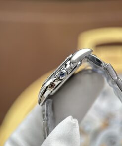 Đồng hồ nữ Cartier Rep 11 Panthere Small Model mặt xanh dương viền đính đá CZ 23x30mm (2)