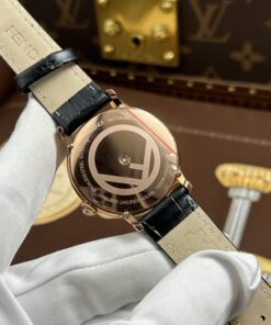 Đồng hồ nữ Fendi Crazy Carats Rep 1 1 mạ vàng hồng mặt khảm xà cừ trắng 36mm (2)