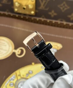 Đồng hồ nữ Fendi Crazy Carats Rep 1 1 mạ vàng hồng mặt khảm xà cừ trắng 36mm (2)