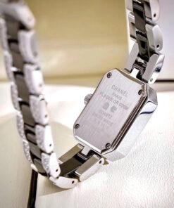 Đồng Hồ Chanel Premiere H2163 Nữ Dây Kim Loại Đính Đá Like Auth 20x26mm