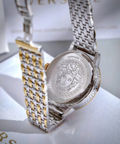 Đồng Hồ Versace VE6C00623 Greca Time nữ demi mặt xanh ngọc like auth 35mm