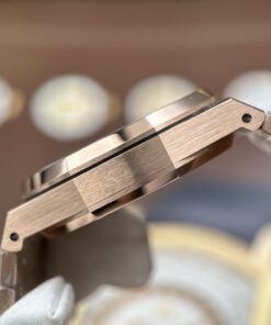 Đồng hồ Audemars Piguet Replica 11 Royal Oak Flying Tourbillon 26530OR mặt xám vỏ mạ vàng hồng 41mm (2)