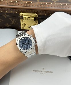 Đồng hồ Audemars Piguet Royal Oak 26715ST Replica 11 mặt xanh dương dây kim loại xưởng APS 38mm (2)