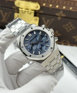Đồng hồ Audemars Piguet Royal Oak 26715ST Replica 11 mặt xanh dương dây kim loại xưởng APS 38mm (2)