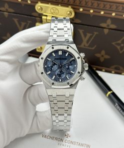 Đồng hồ Audemars Piguet Royal Oak 26715ST Replica 11 mặt xanh dương dây kim loại xưởng APS 38mm (2)