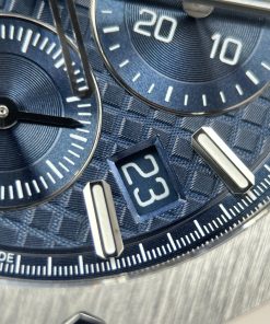 Đồng hồ Audemars Piguet Royal Oak 26715ST Replica 11 mặt xanh dương dây kim loại xưởng APS 38mm (2)