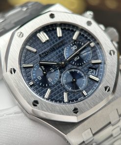 Đồng hồ Audemars Piguet Royal Oak 26715ST Replica 11 mặt xanh dương dây kim loại xưởng APS 38mm (2)