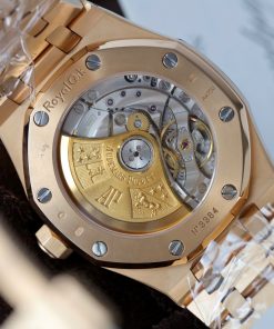 Đồng hồ Audemars Piguet chế tác bọc vàng thật mặt trắng 37mm (2)