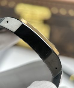 Đồng hồ Cartier Santos Rep 11 vỏ thép mạ DLC viền vàng 51.1×41 (2)