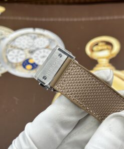 Đồng hồ Hublot Classic Fusion Rep cao cấp mặt nâu xám vỏ titan siêu nhẹ nhà máy JJZ 42mm (2)