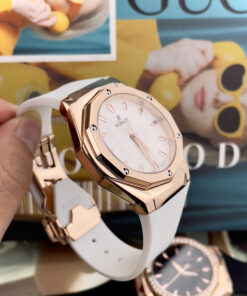 Đồng hồ Hublot Orlinski nam dây cao su trắng máy nhật giá rẻ fake cao cấp 40mm