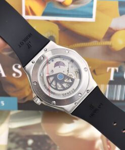 Đồng hồ Hublot Orlinski nam đính đá dây cao su máy nhật giá rẻ fake cao cấp 40mm