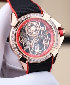 Đồng hồ Jacob & Co CR7 Epic X Flight Of CR7 Rep 11 màu đỏ máy pin Thuỵ Sỹ 44mm (2)