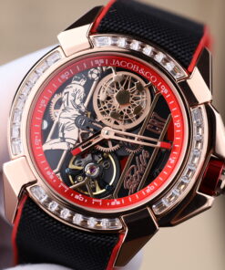 Đồng hồ Jacob & Co CR7 Epic X Flight Of CR7 Rep 11 màu đỏ máy pin Thuỵ Sỹ 44mm (2)