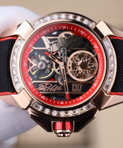 Đồng hồ Jacob & Co CR7 Epic X Flight Of CR7 Rep 11 màu đỏ máy pin Thuỵ Sỹ 44mm (2)