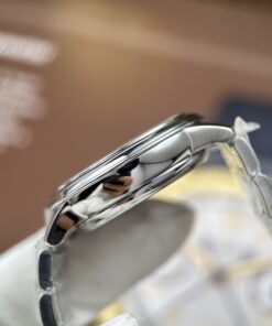 Đồng hồ Omega Replica 11 De Ville Prestige mặt số khảm xà cừ màu trắng 34mm (2)