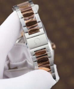 Đồng hồ Omega Seamaster Aqua Terra GMT Replica 11 mặt nâu chocolate máy cơ Thuỵ Sỹ nhà máy VS 41 (2)