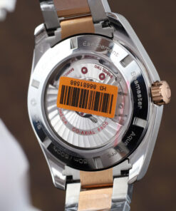 Đồng hồ Omega Seamaster Aqua Terra GMT Replica 11 mặt nâu chocolate máy cơ Thuỵ Sỹ nhà máy VS 41 (2)