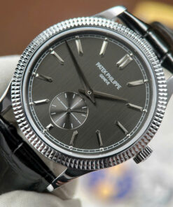 Đồng hồ Patek Philippe Replica 11 Calatrava 6119 mặt xám bộ máy cơ Thuỵ Sỹ 39mm (2)