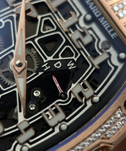 Đồng hồ Richard Mille RM67-01 Rep 11 máy cơ Thuỵ Sỹ vỏ đính full kim cương moissanite 38.7×47 (2)