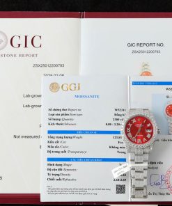 Đồng hồ Rolex Datejust Supreme chế tác đính full kim cương moissanite 41mm (2)