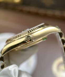 Đồng hồ Rolex Day-Date Rep 11 mặt xanh lá cây máy calibre 3255 Thuỵ Sỹ xưởng RC 40mm (2)