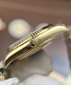 Đồng hồ Rolex Day-Date Replica 11 mặt bạc máy calibre 3255 Thuỵ Sỹ xưởng RC 40mm (2)