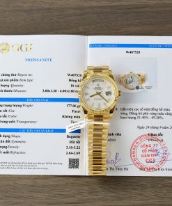 Đồng hồ Rolex Day-Date chế tác mặt MOP bọc vàng thật 40mm (2)