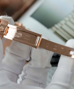 Đồng hồ Rolex Daytona mặt thiên thạch chế tác bọc vàng thật đính full moissanite HongKong 40mm (2)