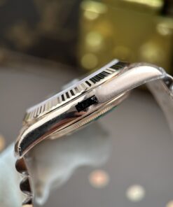 Đồng hồ nam Rolex Day-Date Replica 11 mặt bạc bộ chuyển động calibre 3255 xưởng RC 40mm (2)
