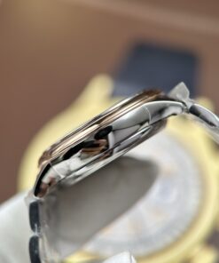 Đồng hồ nữ Omega De Ville Prestige Rep 11 mặt số màu xanh dương máy cơ tự động 34mm (1)