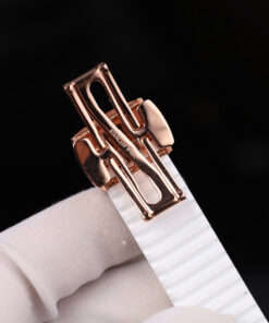 Đồng hồ nữ Patek Philippe Aquanaut 5067 Rep 11 vỏ bọc vàng thật viền đính kim cương moissanite 35 (2)