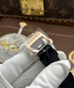 Đồng hồ nữ Richard Mille RM07-01 Replica 11 vỏ gốm đen máy cơ Thuỵ Sỹ super clone xưởng ZF 36mm (2)