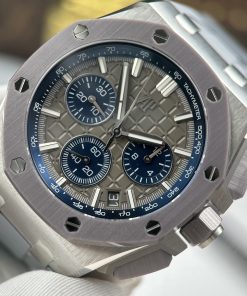 Đồng hồ Audemars Piguet Rep 11 Royal Oak Offshore Chronograph 26420IO màu xám 43mm (2)
