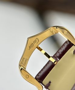 Đồng hồ Cartier Santos Dumont Replica 11 mặt trắng cọc số la mã 43.5×31 (1)