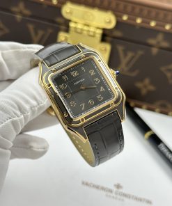 Đồng hồ Cartier Santos Dumont Replica 11 mặt xám cọc số học trò 43.5×31 (2)