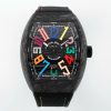 Đồng hồ Franck Muller Vanguard V45 Rep 11 vỏ carbon cọc số chỉ giờ 7 màu xưởng ABF 45mm (9)