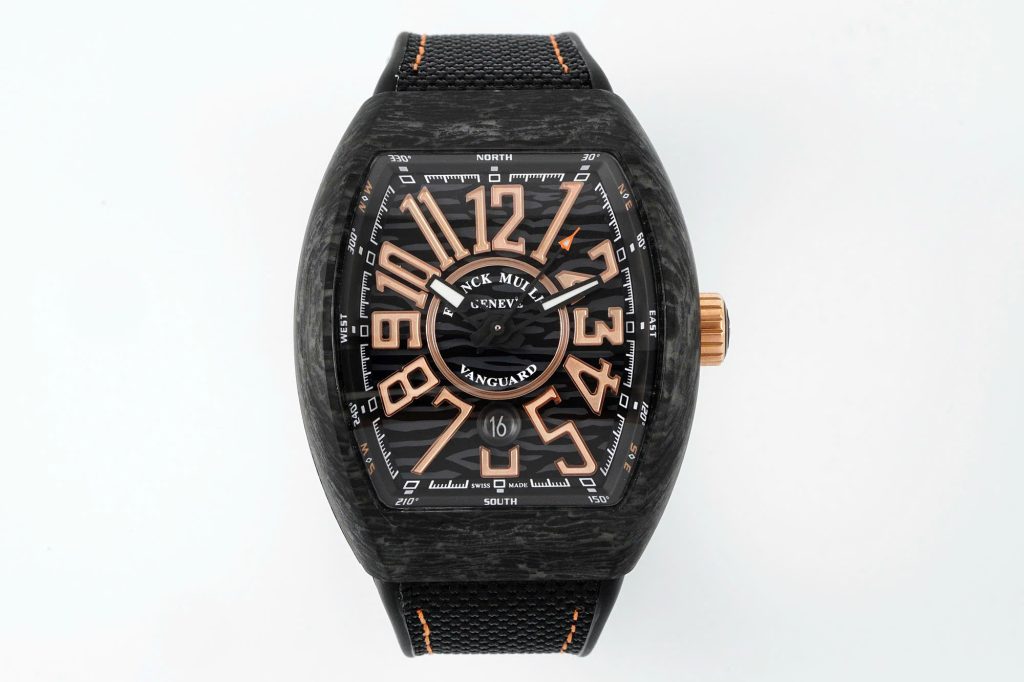 Đồng hồ Franck Muller Vanguard V45 Rep 11 vỏ sợi carbon siêu nhẹ nhà máy ABF 45mm (2)