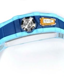 Đồng hồ Richard Mille Rep cao cấp RM35-03 màu xanh pastel dây cao su 43 (2)