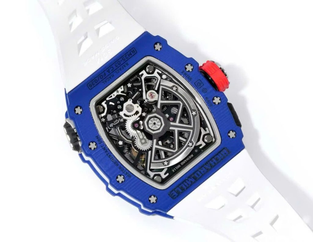 Đồng hồ Richard Mille Replica 11 RM35-03 vỏ quartz TPT màu xanh đậm 43 (2)