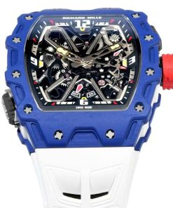 Đồng hồ Richard Mille Replica 11 RM35-03 vỏ quartz TPT màu xanh đậm 43 (2)