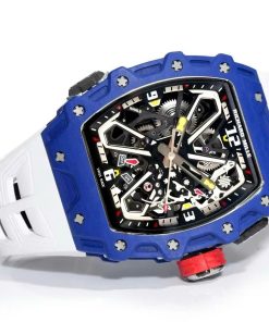 Đồng hồ Richard Mille Replica 11 RM35-03 vỏ quartz TPT màu xanh đậm 43 (2)