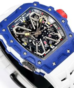 Đồng hồ Richard Mille Replica 11 RM35-03 vỏ quartz TPT màu xanh đậm 43 (2)
